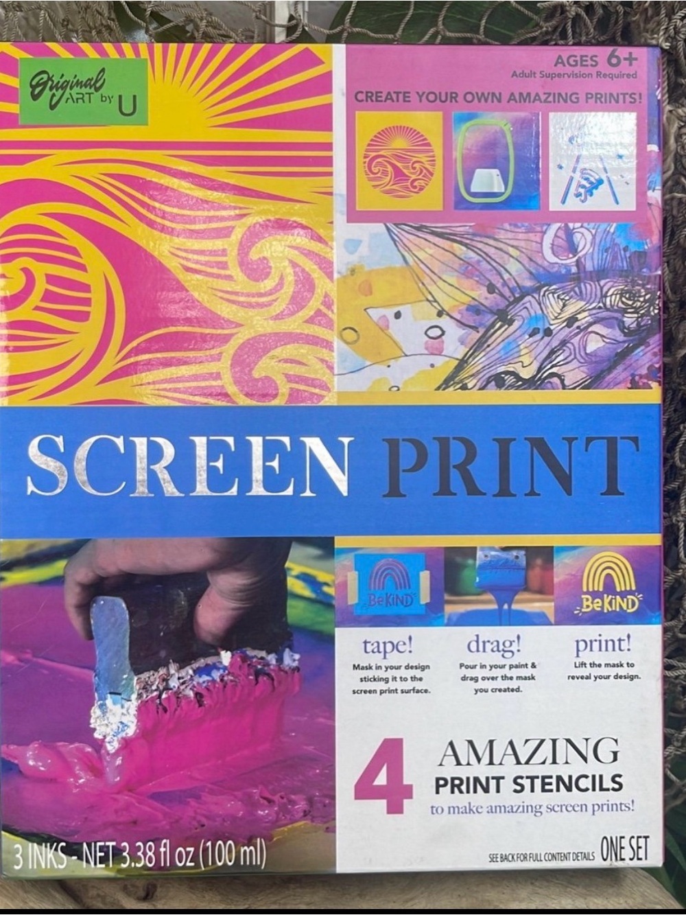 NEW Screen Printing DIY Kit including everything you need to make your own stuff